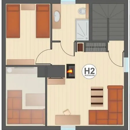 Ostoja Zaskalskie Diament 100 M2, 56m2 Jaworki